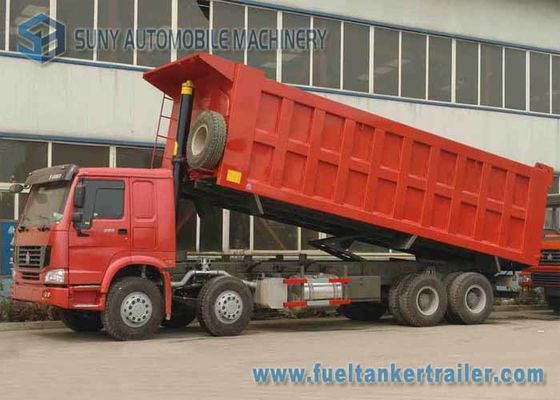 HOWO 4 Axles Garbage Trucks , waste collection Truck 8X4 Drive